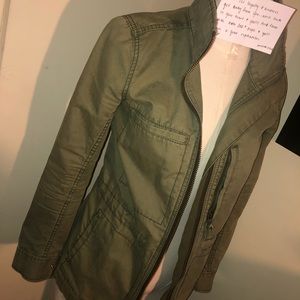 Madewell Olive Utility Jacket